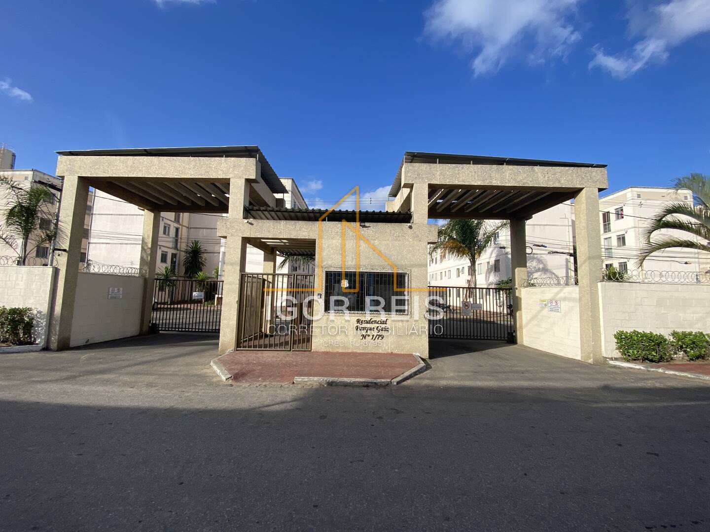 Apartamento Térreo com Área Externa no Cond Parque Gaia - Novo Jockey.